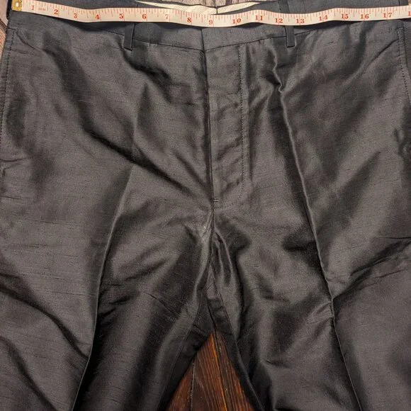 Brooks Brothers Black Fleece Men's Silk Tuxedo Pants BB3 NWT